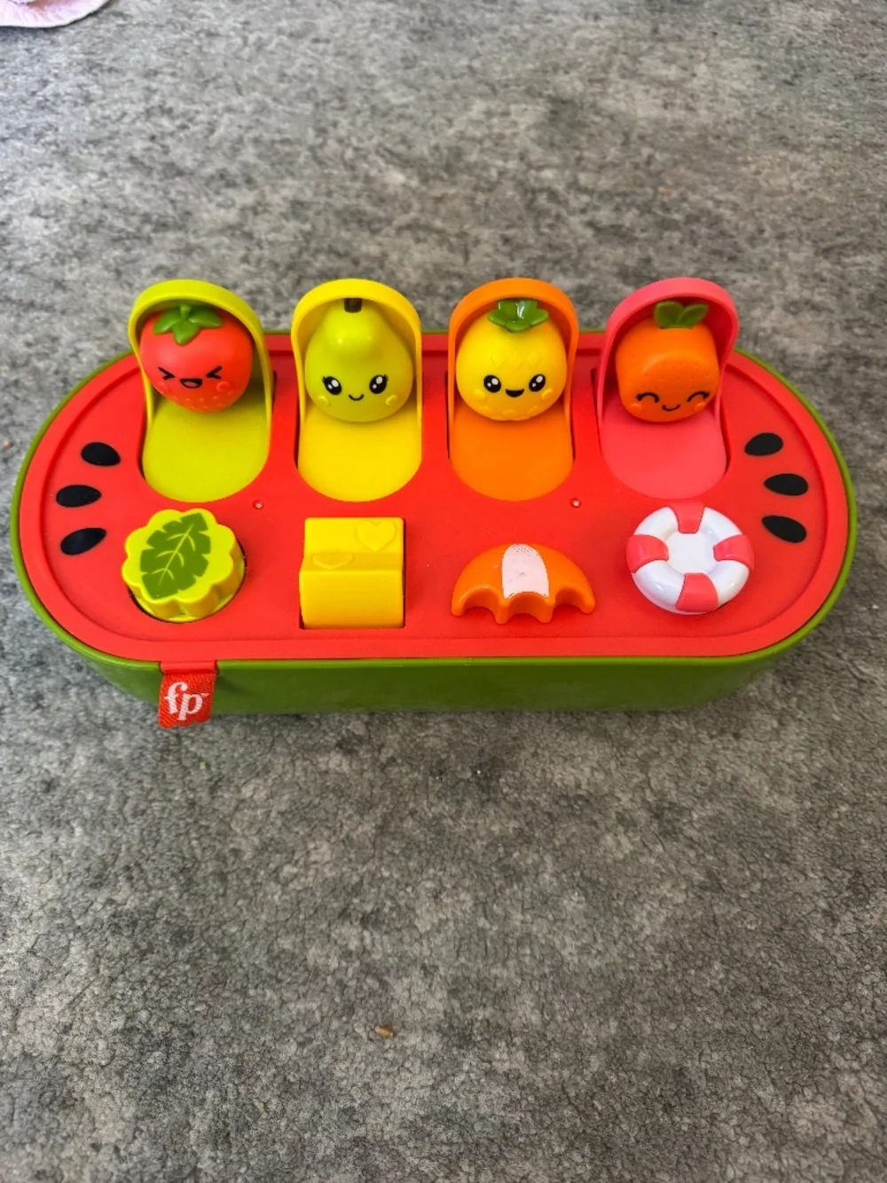 Fisher-Price Colorful Pop-Up Fruit Toy Toddler Baby Summer Fun Play Watermelon